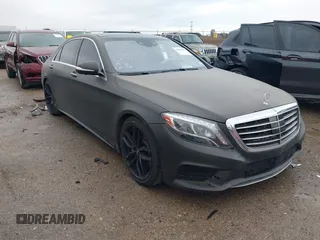2015 Mercedes-Benz S 550 with VIN WDDUG8CB8FA131050, listed as a IAAI auction lot 41864029 with 82,324 mi miles and . Bid and sale history available at DreamBid. Image 1.