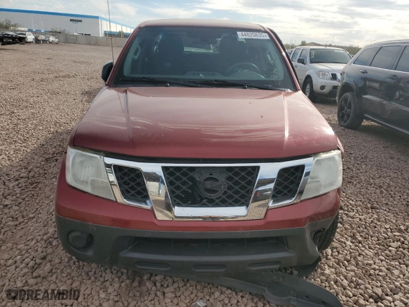 2014 Nissan Frontier SV with VIN 1N6AD0ERXEN758838, listed as a Copart auction lot 44820635 with 113,127 mi miles and Salvage Title. Bid and sale history available at carsss.com. Image 5.