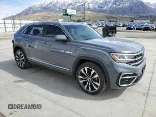 2021 Volkswagen Atlas SEL with VIN 1V2SE2CA8MC219429, listed as a Copart auction lot 51697165 with 70,788 mi miles and Salvage title. Bid and sale history available at DreamBid. Image 4.