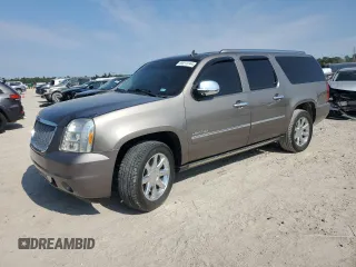 2012 GMC Yukon XL Denali with VIN 1GKS1MEF7CR173657, listed as a Copart auction lot 80273744 with 185,326 mi miles and Salvage Title. Bid and sale history available at carsss.com. Image 1.