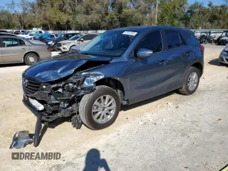 2016 Mazda CX-5 Sport with VIN JM3KE2BYXG0744280, listed as a Copart auction lot 47541555 with 103,676 mi miles and Salvage Title. Bid and sale history available at carsss.com. Image 1.