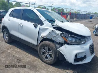 2020 Chevrolet Trax LS with VIN KL7CJKSB9LB051684, listed as a IAAI auction lot 42279789 with 53,014 mi miles and . Bid and sale history available at DreamBid. Image 1.