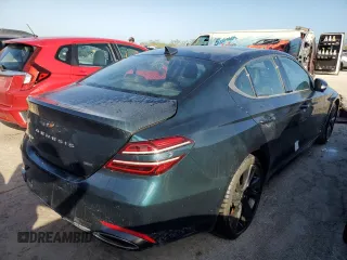 2023 Genesis G70 3.3T with VIN KMTG54TE8PU123516, listed as a Copart auction lot 76779384 with 1,723 mi miles and Non Repairable. Bid and sale history available at carsss.com. Image 3.