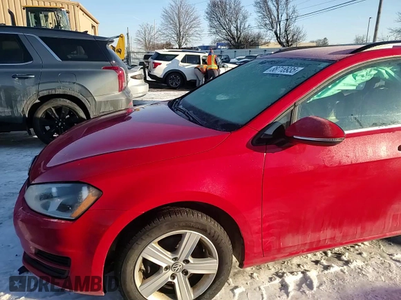 2015 Volkswagen Golf SportWagen TDI SEL with VIN 3VWCA7AU2FM511331, listed as a Copart auction lot 88718935 with 0 mi miles and Salvage Title. Bid and sale history available at carsss.com. Image 10.