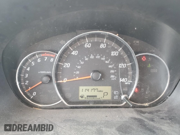2017 Mitsubishi Mirage SE z VIN ML32A4HJ4HH005082, wystawiony jako Copart lot #56190445 z przebiegiem 114 177 mil mil oraz Szkoda całkowita • Salvage title. Historia ofert i sprzedaży dostępna na DreamBid. Obrazek 9.