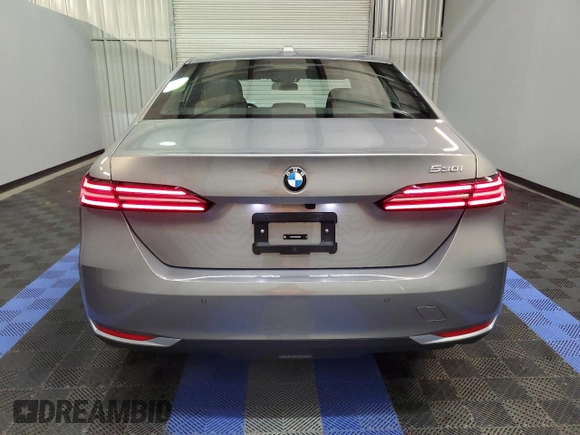 2024 BMW 5 Series 530i with VIN WBA43FJ01RCP84658, listed as a Copart auction lot 68150194 with 15,796 mi miles and Clean Title. Bid and sale history available at carsss.com. Image 6.