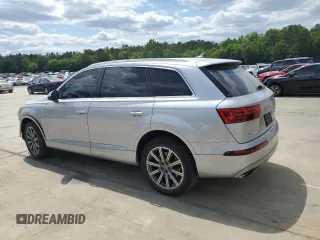2018 Audi Q7 Premium with VIN WA1AHAF71JD041605, listed as a Copart auction lot 54475345 with 92,267 mi miles and Salvage title. Bid and sale history available at DreamBid. Image 2.