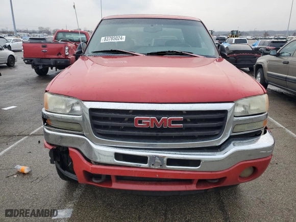 2006 GMC Sierra 1500 SLE1 with VIN 1GTEK19B06Z228739, listed as a Copart auction lot 83785024 with 331,217 mi miles and Salvage Title. Bid and sale history available at carsss.com. Image 5.