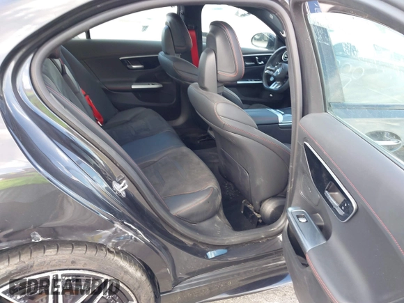 2024 Mercedes-Benz C 43 AMG with VIN W1KAF8HB6RR185662, listed as a IAAI auction lot 41699577 with 7,044 mi miles and . Bid and sale history available at DreamBid. Image 8.