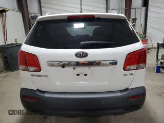 2011 Kia Sorento EX with VIN 5XYKUDA27BG146798, listed as a Copart auction lot 51446465 with 124,474 mi miles and Salvage Title. Bid and sale history available at carsss.com. Image 6.
