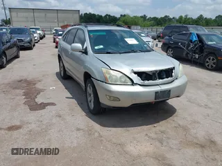 2004 Lexus RX 330 z VIN JTJGA31U940011791, wystawiony jako IAAI lot #42340037 z przebiegiem 246 813 mil mil oraz . Historia ofert i sprzedaży dostępna na DreamBid. Obrazek 1.