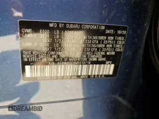 2021 Subaru Ascent Touring with VIN 4S4WMARD6M3418718, listed as a Copart auction lot 63651364 with 89,296 mi miles and Salvage Title. Bid and sale history available at carsss.com. Image 14.