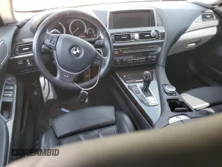 2013 BMW 6 Series 650i with VIN WBA6B2C51DDG66564, listed as a Copart auction lot 44247555 with 89,477 mi miles and Salvage Title. Bid and sale history available at DreamBid. Image 8.