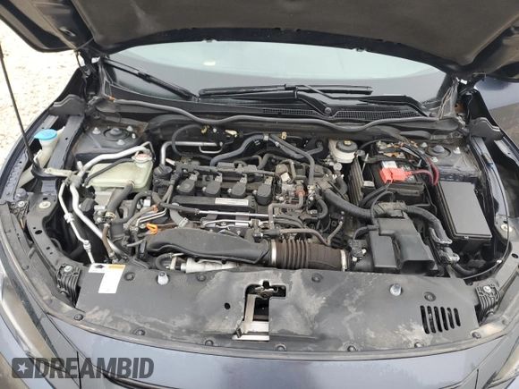 2019 Honda Civic Sedan EX with VIN JHMFC1F31KX003734, listed as a Copart auction lot 46680985 with 30,722 mi miles and Salvage Title. Bid and sale history available at carsss.com. Image 11.