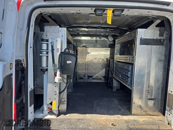 2018 Ford Transit with VIN 1FTYE1YM9JKB52270, listed as a IAAI auction lot 42714304 with 95,416 mi miles and . Bid and sale history available at DreamBid. Image 15.