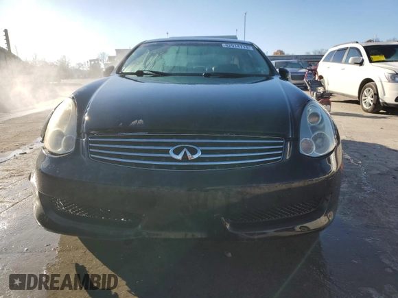 2006 Infiniti G35 Coupe with VIN JNKCV54E16M717539, listed as a Copart auction lot 82914714 with 0 mi miles and Salvage Title. Bid and sale history available at carsss.com. Image 5.