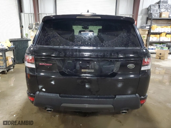 2017 Land Rover Range Rover Sport HSE Dynamic with VIN SALWV2FV5HA684634, listed as a Copart auction lot 45911075 with 61,555 mi miles and Salvage Title. Bid and sale history available at carsss.com. Image 6.