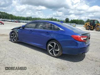 2019 Honda Accord Sport z VIN 1HGCV1F3XKA094070, wystawiony jako Copart lot #65361395 z przebiegiem 116 323 mil mil oraz Szkoda całkowita • Salvage title. Historia ofert i sprzedaży dostępna na DreamBid. Obrazek 2.