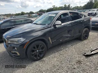 2015 BMW X6 sDrive35i with VIN 5UXKU0C58F0F92052, listed as a Copart auction lot 68066104 with 92,058 mi miles and Salvage Title. Bid and sale history available at carsss.com. Image 1.