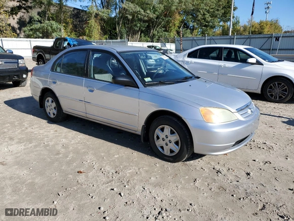 2003 Honda Civic LX with VIN 1HGES16603L037779, listed as a Copart auction lot 76806754 with 127,692 mi miles and Clean Title. Bid and sale history available at carsss.com. Image 4.