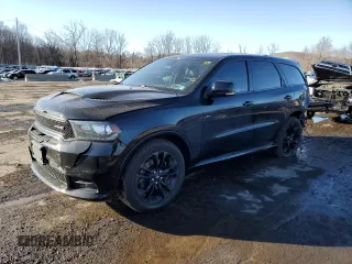 2020 Dodge Durango R/T with VIN 1C4SDJCT7LC187880, listed as a Copart auction lot 46161175 with 72,460 mi miles and Salvage title. Bid and sale history available at DreamBid. Image 1.