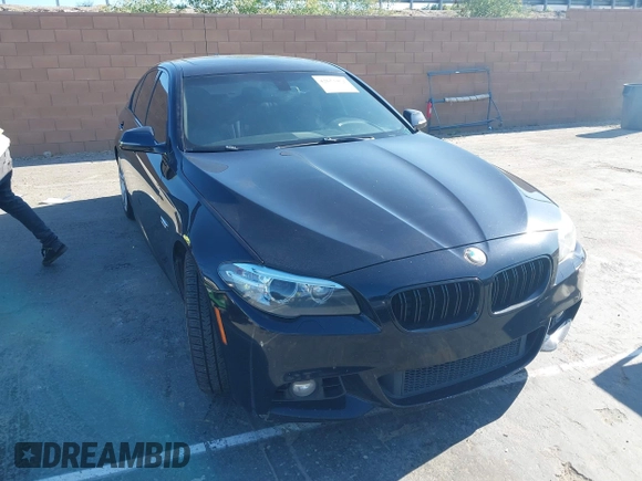 2015 BMW 5 Series 550i with VIN WBAKN9C56FD961027, listed as a IAAI auction lot 42653452 with 167,493 mi miles and . Bid and sale history available at DreamBid. Image 1.