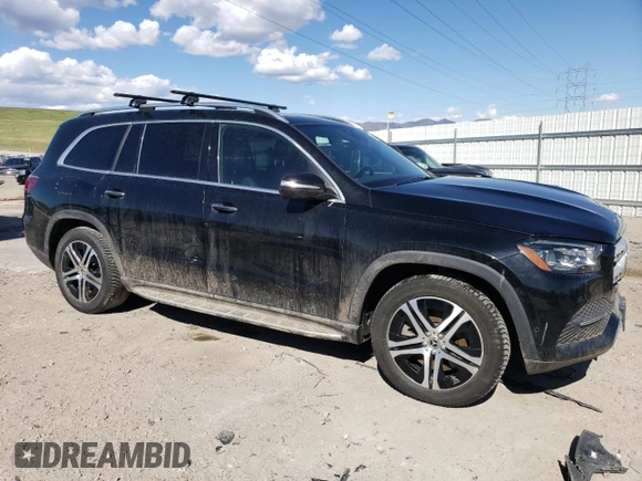 2020 Mercedes-Benz GLS 450 z VIN 4JGFF5KE6LA132513, wystawiony jako Copart lot #53993955 z przebiegiem 76 140 mil mil oraz Szkoda całkowita • Salvage title. Historia ofert i sprzedaży dostępna na DreamBid. Obrazek 4.