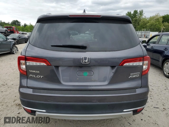 2020 Honda Pilot Touring 8-Passenger с VIN 5FNYF6H98LB052408, выставлен на аукционе Copart как лот 57807205 с пробегом 72 449 миль миль и Списание • Salvage title. История ставок и продаж доступна на DreamBid. Изображение 6.