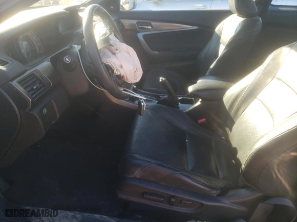 2017 Honda Accord Coupe EX-L V6 with VIN 1HGCT2B87HA004184, listed as a Copart auction lot 87576815 with 95,808 mi miles and Salvage Title. Bid and sale history available at carsss.com. Image 7.