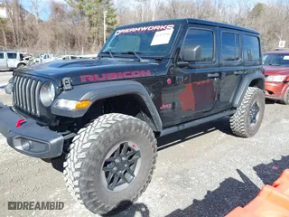 2020 Jeep Wrangler Unlimited Rubicon with VIN 1C4HJXFN7LW176069, listed as a IAAI auction lot 41575766 with 57,830 mi miles. Bid and sale history available at carsss.com. Image 17.