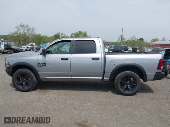 2024 Ram 1500 Classic Warlock with VIN 1C6RR7LG3RS156718, listed as a IAAI auction lot 42115165 with 9,991 mi miles. Bid and sale history available at carsss.com. Image 14.
