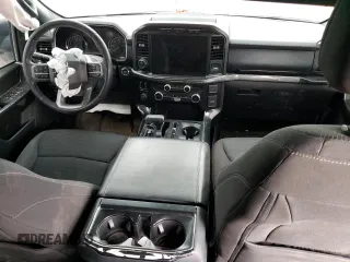 2021 Ford F-150 XL with VIN 1FTFW1E51MFB62435, listed as a Copart auction lot 54403394 with 0 mi miles and Salvage Title. Bid and sale history available at carsss.com. Image 8.