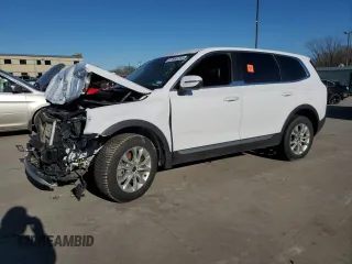 2022 Kia Telluride LX with VIN 5XYP2DHC1NG252839, listed as a Copart auction lot 47855235 with 38,819 mi miles and Salvage Title. Bid and sale history available at DreamBid. Image 1.