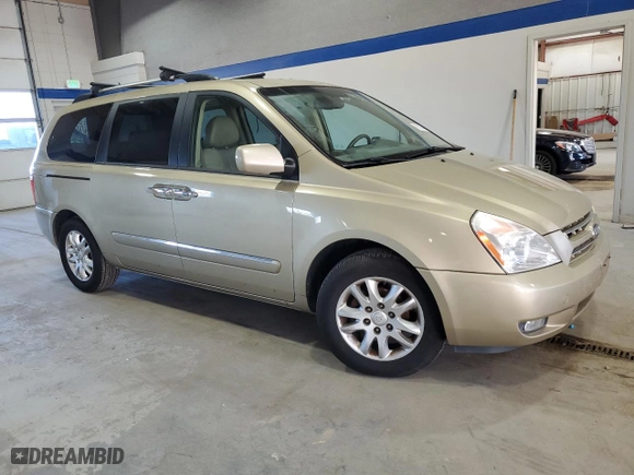2010 Kia Sedona EX with VIN KNDMH4C34A6340757, listed as a Copart auction lot 45328545 with NaN miles and Salvage Title. Bid and sale history available at carsss.com. Image 4.