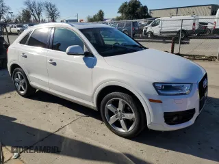 2015 Audi Q3 Premium Plus with VIN WA1BFCFSXFR009708, listed as a Copart auction lot 88982135 with 146,063 mi miles and Clean title. Bid and sale history available at DreamBid. Image 4.