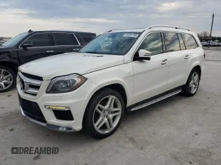 2013 Mercedes-Benz GL-Class GL 550 with VIN 4JGDF7DEXDA262716, listed as a Copart auction lot 46491745 with 168,007 mi miles and Salvage Title. Bid and sale history available at carsss.com. Image 1.