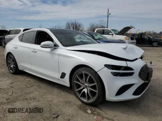 2022 Genesis G70 2.0T with VIN KMTG34TAXNU092852, listed as a Copart auction lot 49337835 with 37,413 mi miles and Salvage title. Bid and sale history available at DreamBid. Image 4.