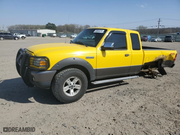 2006 Ford Ranger XLT with VIN 1FTZR45E66PA11982, listed as a Copart auction lot 49864875 with 228,497 mi miles and Salvage Title. Bid and sale history available at carsss.com. Image 1.