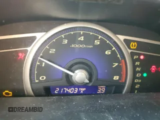 2008 Honda Civic LX with VIN 2HGFA16558H343198, listed as a Copart auction lot 52745625 with 217,403 mi miles and Salvage Title. Bid and sale history available at DreamBid. Image 9.