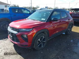 2021 Chevrolet TrailBlazer RS with VIN KL79MUSL1MB065103, listed as a IAAI auction lot 41920106 with 119,752 mi miles. Bid and sale history available at carsss.com. Image 2.