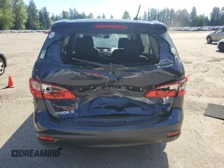 2015 Mazda 5 Grand Touring with VIN JM1CW2DL5F0185358, listed as a Copart auction lot 55763035 with 95,486 mi miles and Salvage title. Bid and sale history available at DreamBid. Image 6.