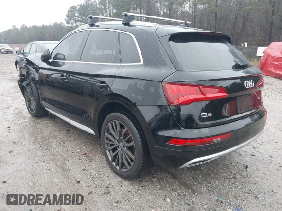 2019 Audi Q5 Premium with VIN WA1ANAFY7K2124244, listed as a IAAI auction lot 41251080 with 101,767 mi miles. Bid and sale history available at carsss.com. Image 3.