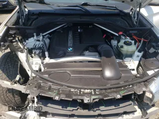 2017 BMW X6 xDrive35i with VIN 5UXKU2C31H0X46966, listed as a Copart auction lot 54452813 with 87,234 mi miles. Bid and sale history available at carsss.com. Image 12.