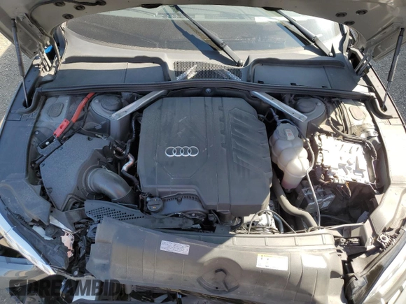 2022 Audi A5 Sportback S line Premium Plus z VIN WAUFACF56NA040190, wystawiony jako Copart lot #68565804 z przebiegiem Nie podano mil oraz Szkoda całkowita • Salvage title. Historia ofert i sprzedaży dostępna na DreamBid. Obrazek 11.