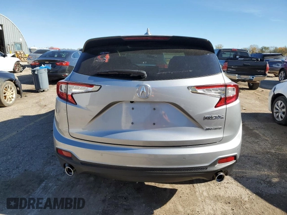 2021 Acura RDX w/Technology Package with VIN 5J8TC2H52ML004265, listed as a Copart auction lot 82030264 with 20,561 mi miles and Salvage Title. Bid and sale history available at carsss.com. Image 6.