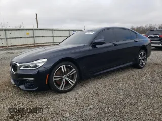 2016 BMW 7 Series 750i xDrive with VIN WBA7F2C51GG420722, listed as a Copart auction lot 48585365 with 80,829 mi miles and Salvage title. Bid and sale history available at DreamBid. Image 1.