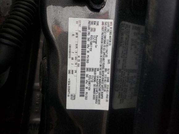 2015 Ford C-Max Energi SEL with VIN 1FADP5CU4FL100852, listed as a Copart auction lot 38560922 with 176,254 mi miles. Bid and sale history available at carsss.com. Image 10.