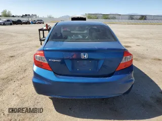 2012 Honda Civic LX с VIN 19XFB2F52CE304431, выставлен на аукционе Copart как лот 58135115 с пробегом 72 780 миль миль и Списание • Salvage title. История ставок и продаж доступна на DreamBid. Изображение 6.
