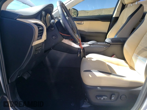 2017 Lexus NX 200t with VIN JTJBARBZ0H2114521, listed as a Copart auction lot 64690545 with 16,662 mi miles and Salvage title. Bid and sale history available at DreamBid. Image 7.