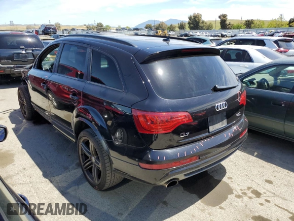 2015 Audi Q7 3.0T S line Prestige with VIN WA1DGBFE1FD030017, listed as a Copart auction lot 53651124 with 120,809 mi miles. Bid and sale history available at carsss.com. Image 2.